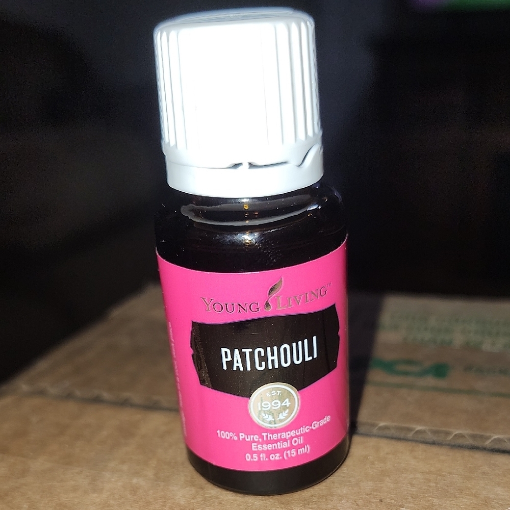 Young Living Patchouli Essential Oil 15 ml 100% Pure NEW and SEALED
